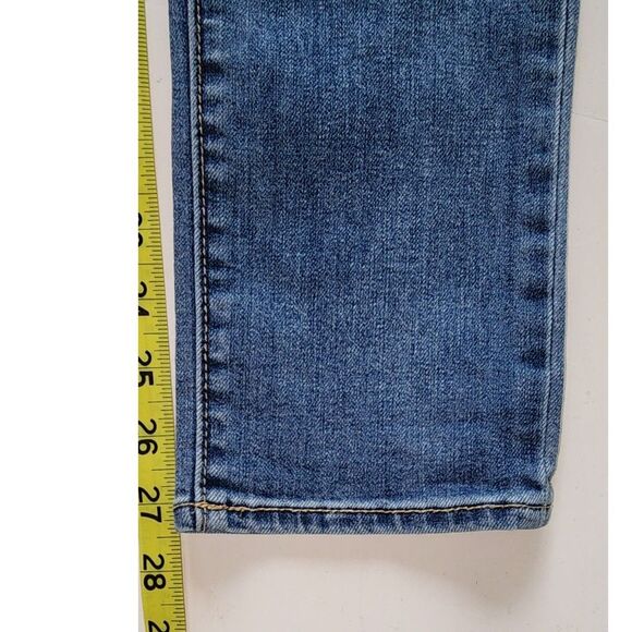 GAP Coupe Girlfriend Scuffed Skinny Jeans Sz 0 - Picture 6 of 9